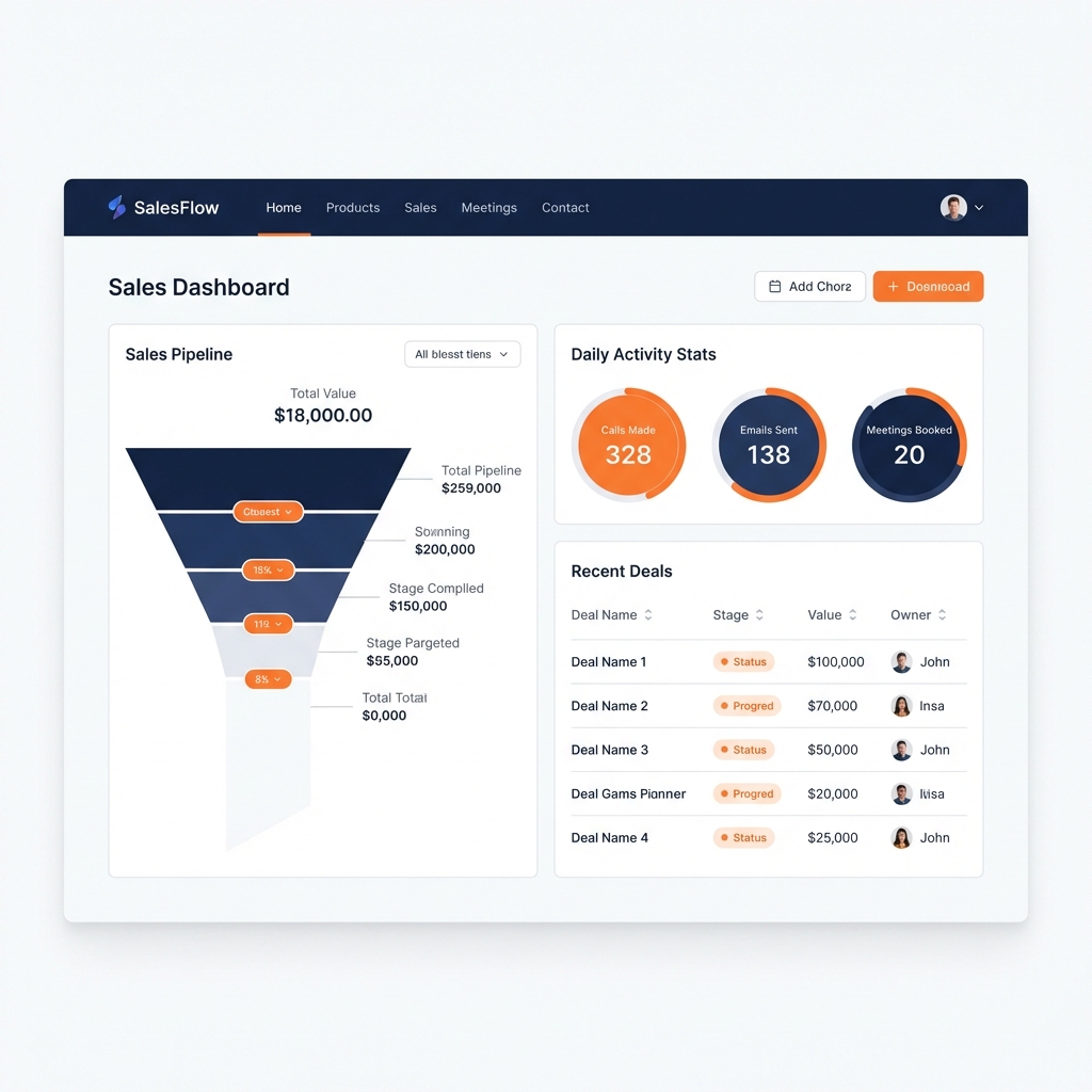 Sales Guide Dashboard